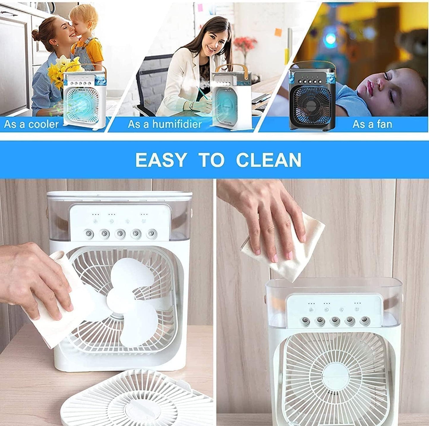 FabBreeze™ Portable Air Cooler & Humidifier